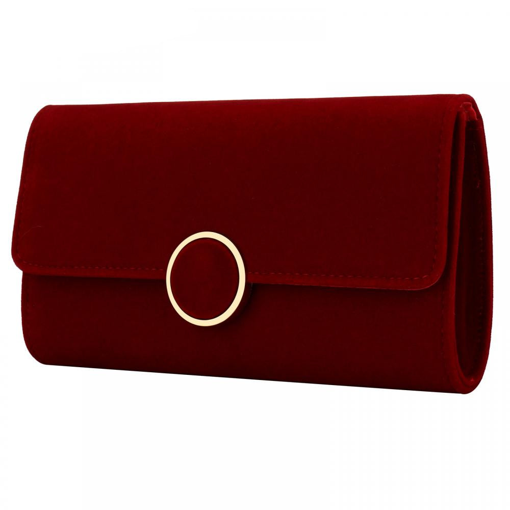 Pochette femme Bordeau Noir / 23 cm x 13 cm-Rouge / 23 cm x 13 cm-ShopGET® 