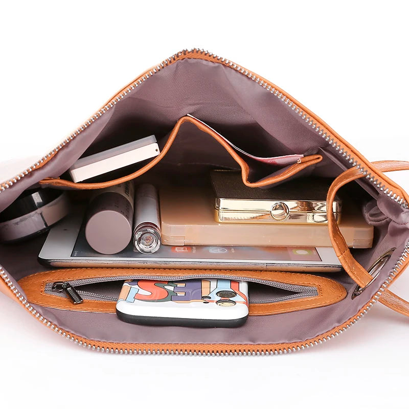 Pochette femme tendance en cuir A / 33x1x24cm-B / 33x1x24cm-C / 33x1x24cm-ShopGET® 