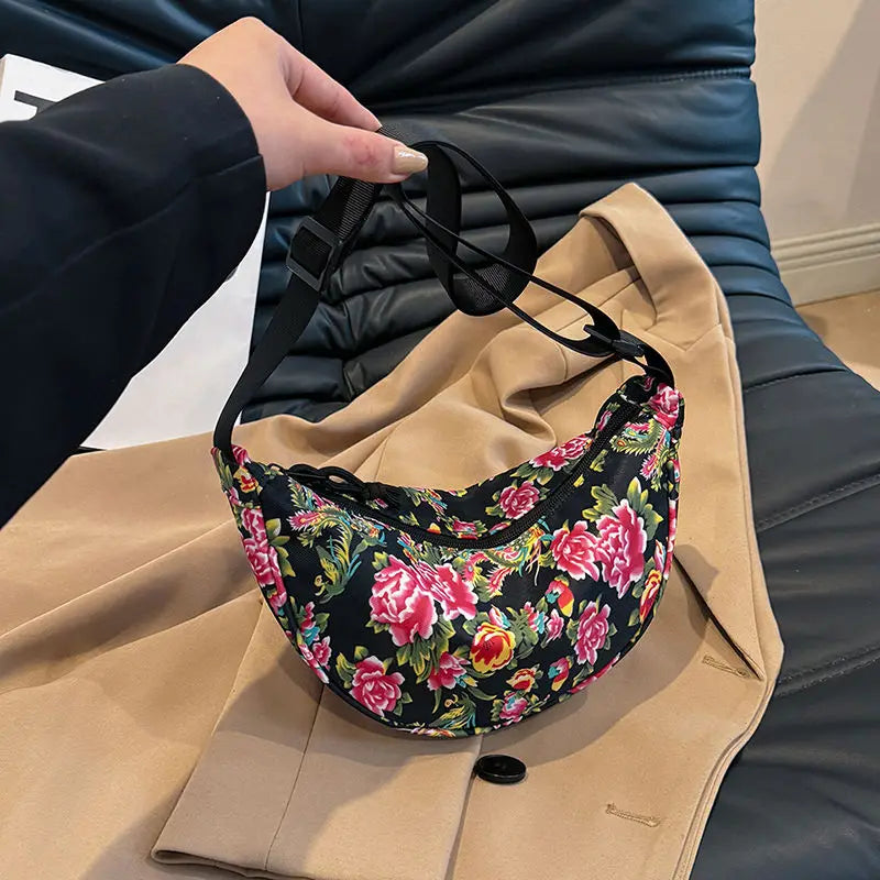 Mini sac banane floral pour femme - ShopGET®