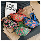 Sac banane voyage floral pour femme - ShopGET®