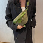 Sac banane femme en velours canvas - ShopGET®