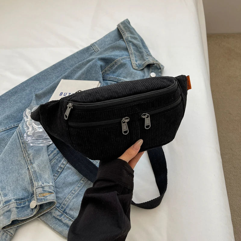 Sac banane femme fausse fourrure courte - ShopGET®