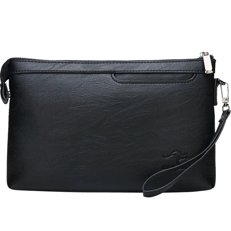 Pochette homme stylé pour voyage Marron S-Noir S-Noir L-ShopGET® 