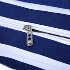 Cabas sac rectangulaire Bleu-Noir-ShopGET® 