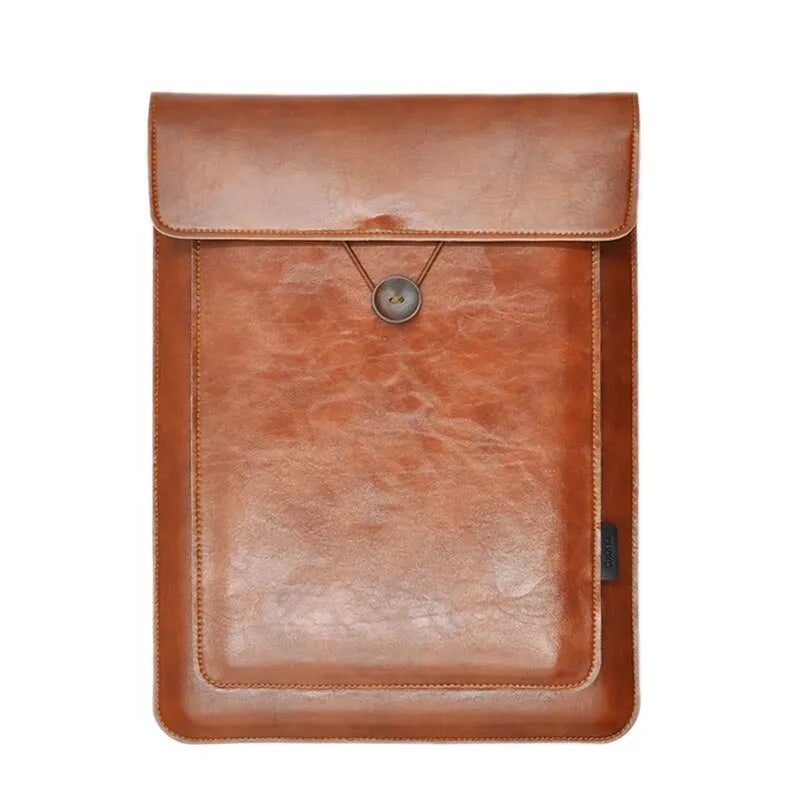 Pochette ordinateur cuir 13 pouces - ShopGET®
