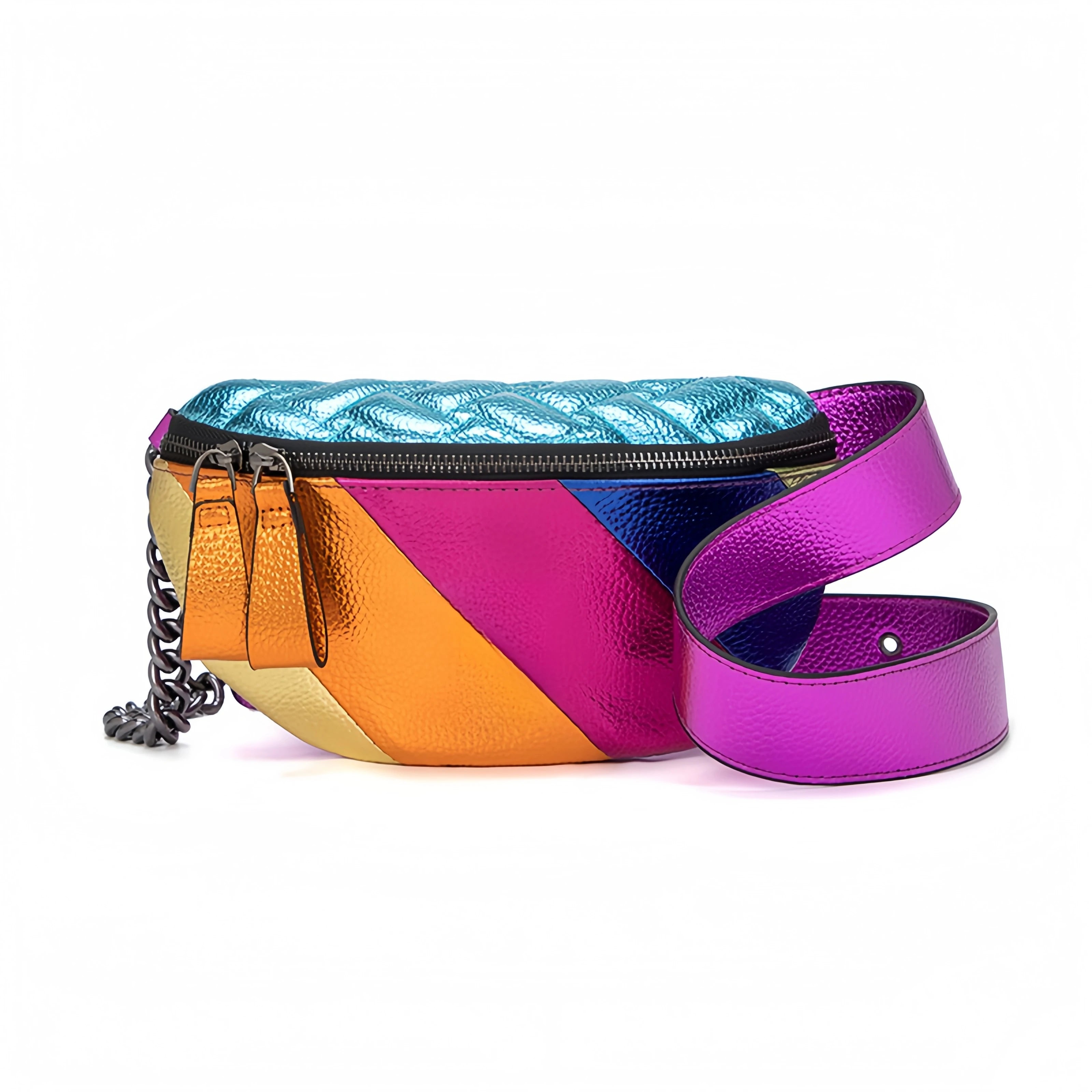 sac banane femme tendance en cuir Pu