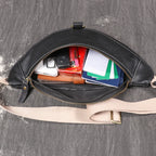 Sac banane étanche en cuir pour homme - ShopGET®