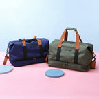 Sac weekend femme tendance moderne Noir-Gris-Kaki-Bleu-Vert-ShopGET® 