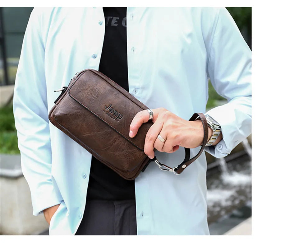 Grande trousse de toilette homme à bandoulière - ShopGET®