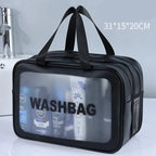Trousse de toilette femme transparente washbag - ShopGET®