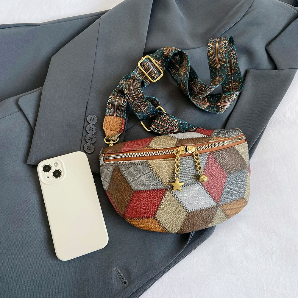 sac banane femme tendance de transport rétro