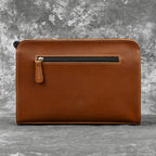 Pochette homme Emile Vintage Marron A-Marron B-ShopGET® 