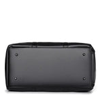 Sac weekend homme cuir marron Marron-Noir-ShopGET® 