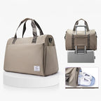 Sac weekend homme courte distance Vert-Bleu-Bleu sombre-Noir-Marron-ShopGET® 