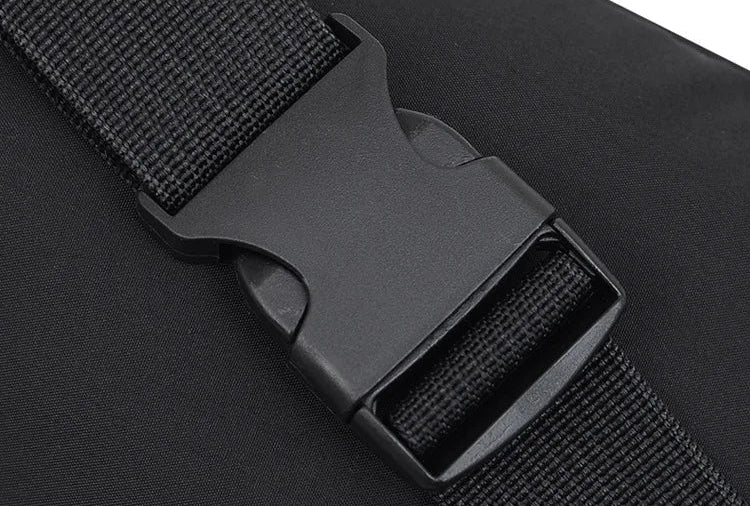 Sac banane en tissu solide pour homme