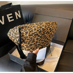 Grand sac banane léopard