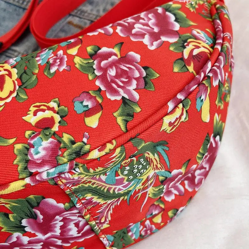 Mini sac banane floral pour femme - ShopGET®