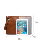 Pochette femme tendance en cuir A / 33x1x24cm-B / 33x1x24cm-C / 33x1x24cm-ShopGET® 