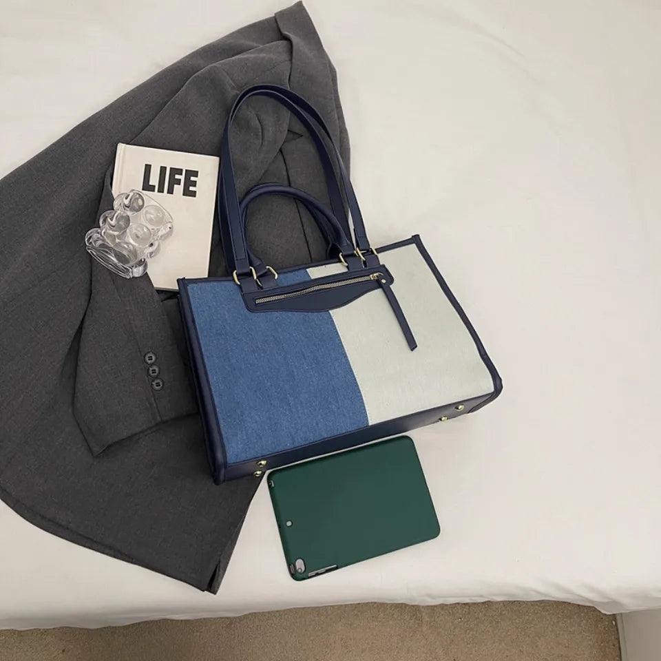 sac cabas tissu de luxe A-B-C-ShopGET® 