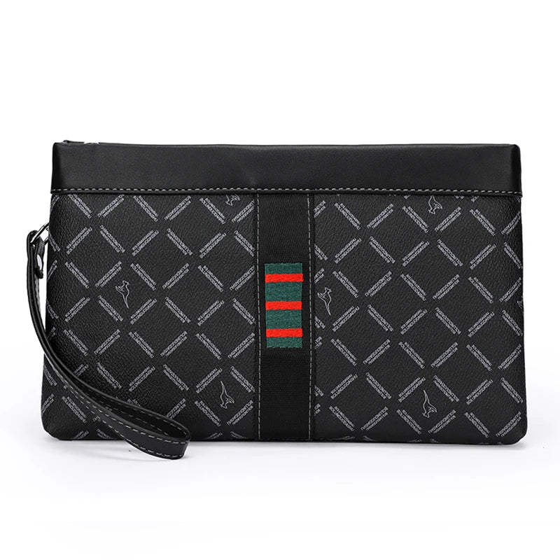Pochette homme business men Noir A / 17cm x 27cm x 3cm-Noir B / 17cm x 27cm x 3cm-ShopGET® 