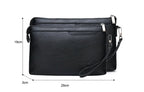Pochette homme stylé pour voyage Marron S-Noir S-Noir L-ShopGET® 