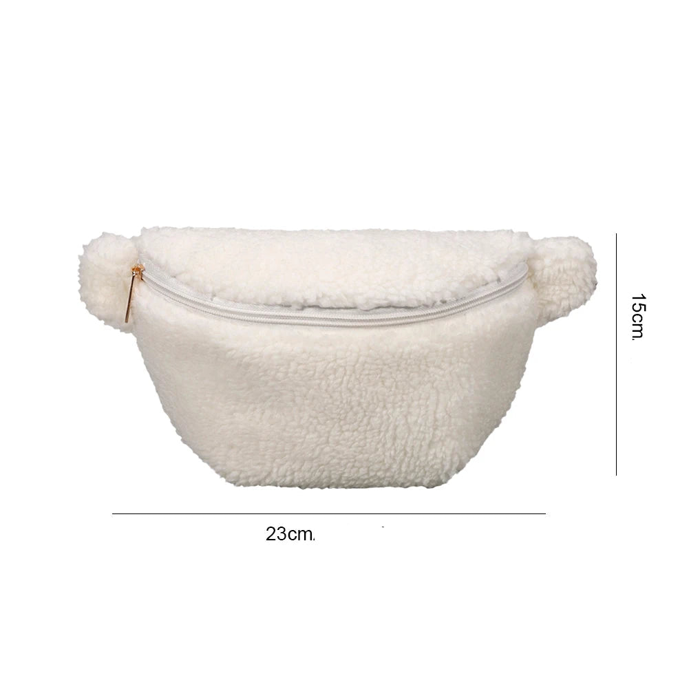 Sac banane velours côtelé femme de luxe