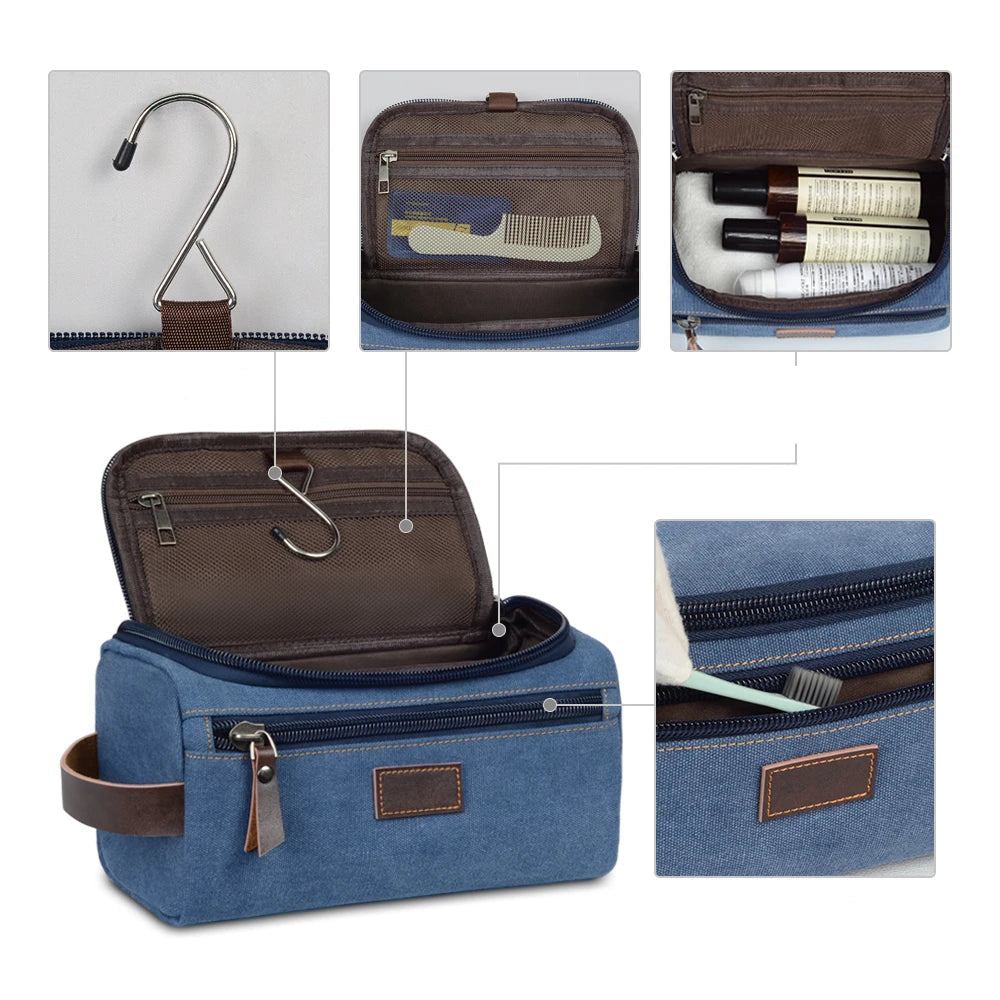 Trousse de toilette homme bleu - ShopGET®
