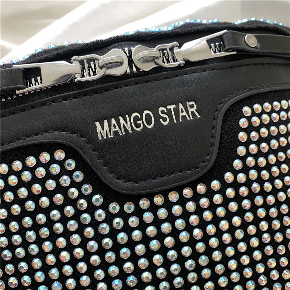 Sac banane femme noir cuir - ShopGET®