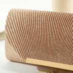 Pochette femme soirée originale Blanc-Noir-Champagne-Argent-ShopGET® 