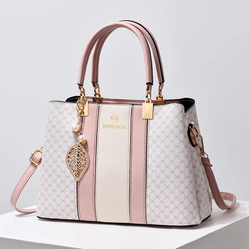 Sac cabas femme élégant Sky Bleu-Café-Noir-Rose-Orange-ShopGET® 