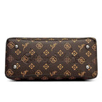 Sac cabas femme cuir Marron Kaki-Marron-Diamond Marron-Diamond Kaki-ShopGET® 