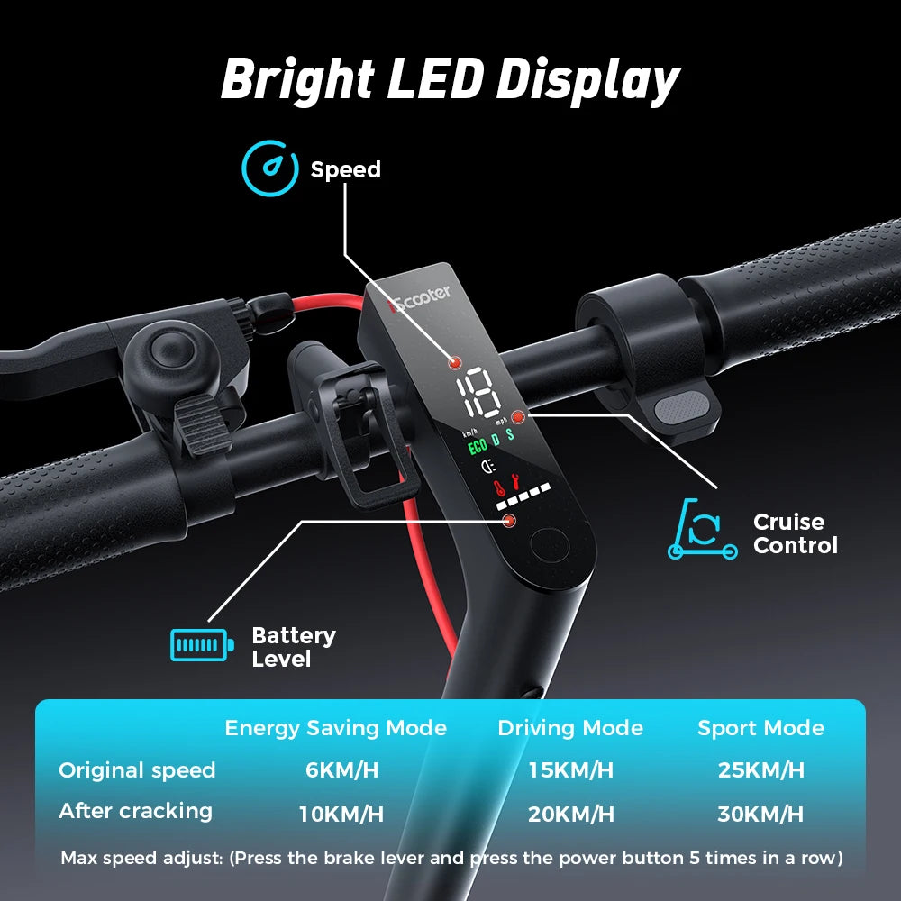 Trottinette électrique adulte i9 pro