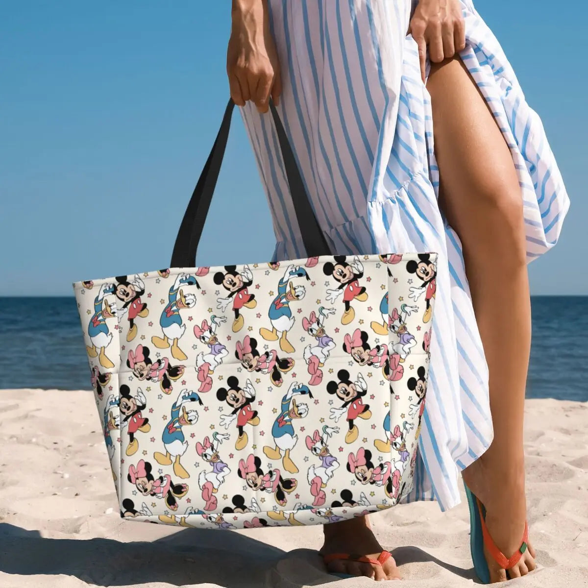 Sac weekend Mickey et Minnie  pour femme A-B-C-D-E-F-ShopGET® 