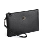 Pochette homme mode de luxe Argenté / 25cm x 16cm x 2cm-Argenté / 25cm x 19cm x 2cm-Noir / 25cm x 19cm x 2cm-Noir / 25cm x 16cm x 2cm-ShopGET® 
