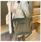 Sac de courses Japonaise Canvas Marron-kaki-Vert-Noir-Gris-ShopGET® 