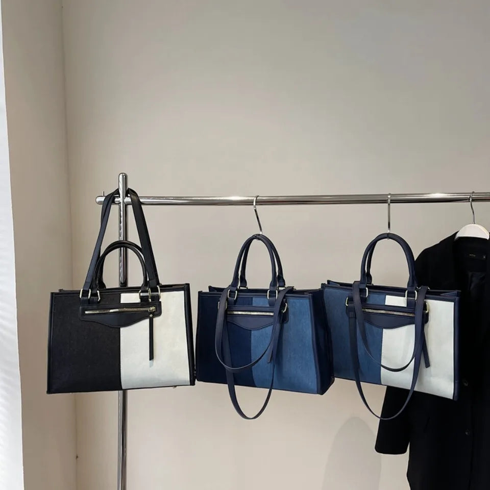 sac cabas tissu de luxe A-B-C-ShopGET® 