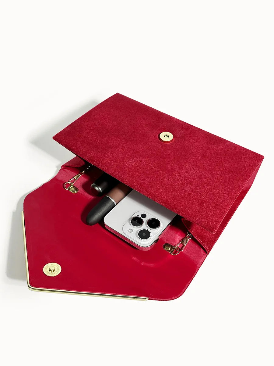 Pochette femme orange Rouge A-Rouge B-Noir-Beige-orange-ShopGET® 