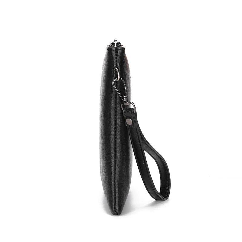 Pochette homme d'affaire moderne Marron A / 25cm x 19cm x 2cm-Noir / 25cm x 19cm x 2cm-Marron B / 25cm x 19cm x 2cm-ShopGET® 