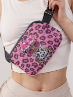 Sac banane imprimé léopard