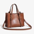 Grand sac cabas en cuir noir Noir / OFFERTE-Beige / OFFERTE-Marron / OFFERTE-ShopGET® 