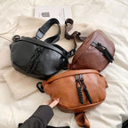 Patron sac banane en cuir pour femme