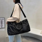 Sac weekend femme luxe Gris / OFFERTE-Noir / OFFERTE-ShopGET® 