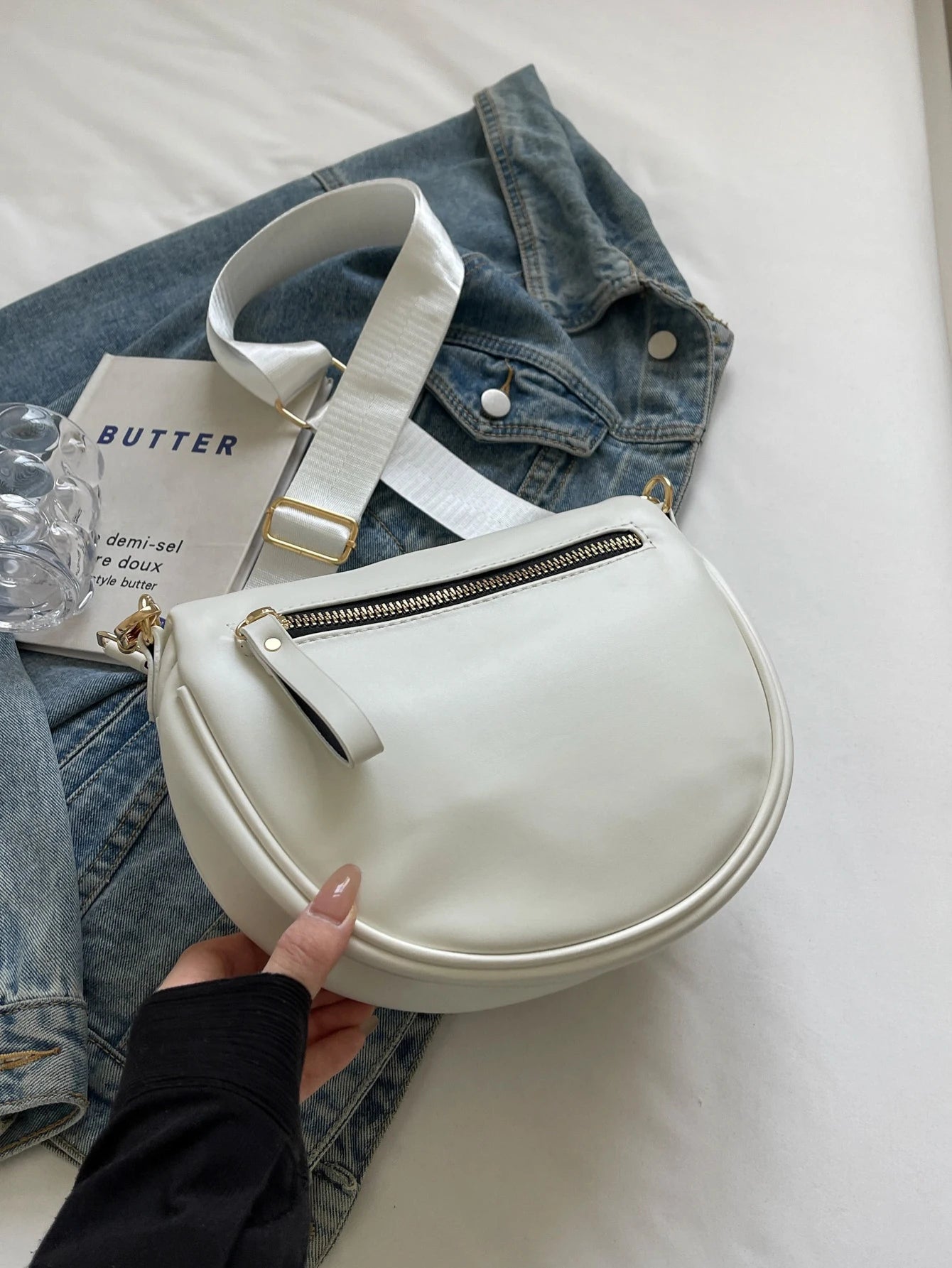 Sac banane femme chic pack lettre unique