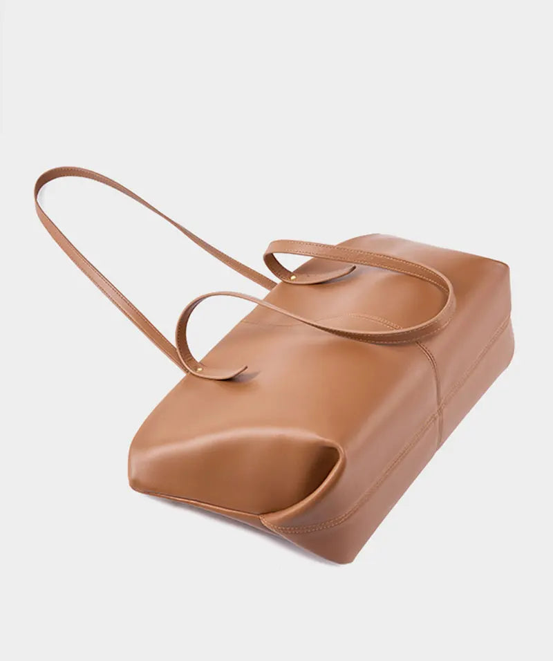 Sac cabas noir Eleonora Noir-Marron-ShopGET® 