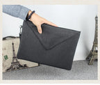 Pochette homme enveloppe Noir-ShopGET® 