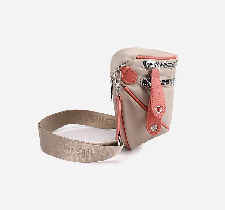 Sac banane femme chic kaki de très haut de gamme