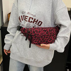 Sac banane léopard de luxe unique