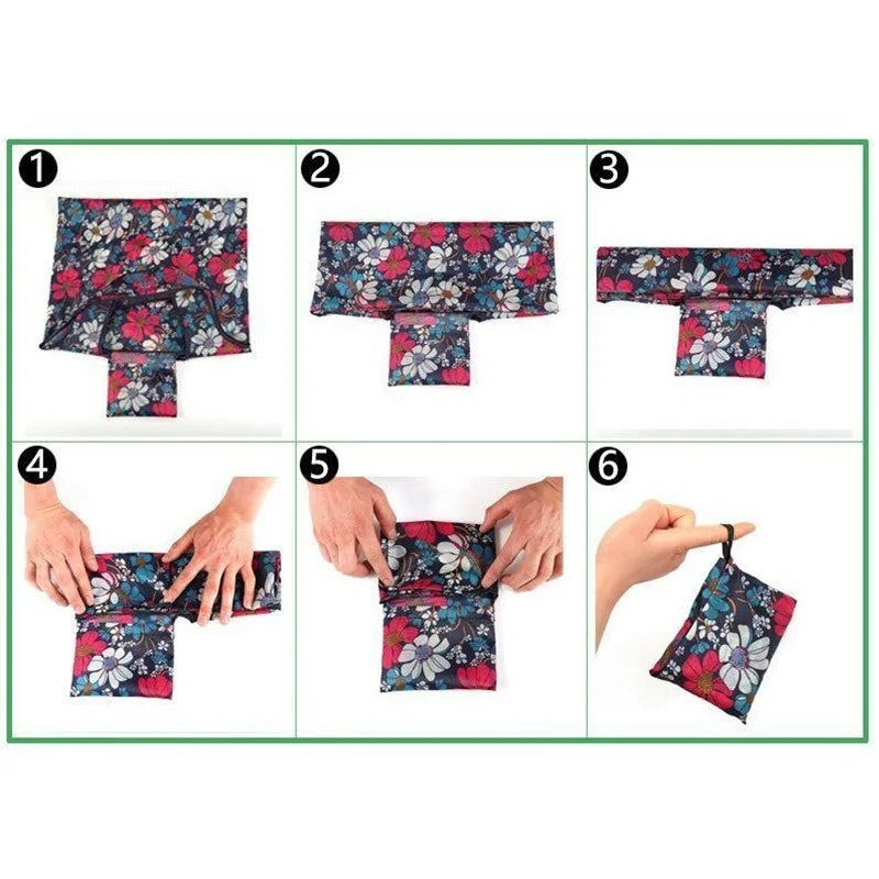 Sac cabas courses original Noir / L52*H40*LR6cm-Orangefloral / L52*H40*LR6cm-Pourprefloral / L52*H40*LR6cm-Bleu / L52*H40*LR6cm-ShopGET® 