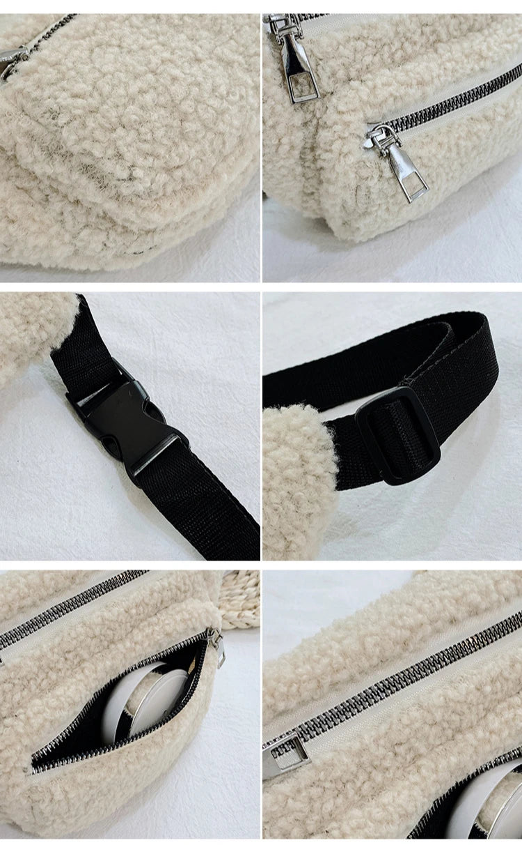 Sac banane velours tendance et chic