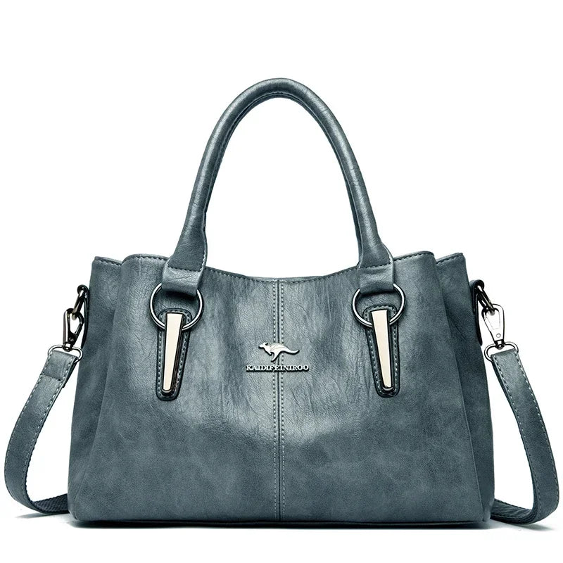Sac cabas noir souple kangourou Marron-Burgundy-Noir-Bleu-Gris-Vert-Bleu SB-Noir SB-Bleu SB1-ShopGET® 